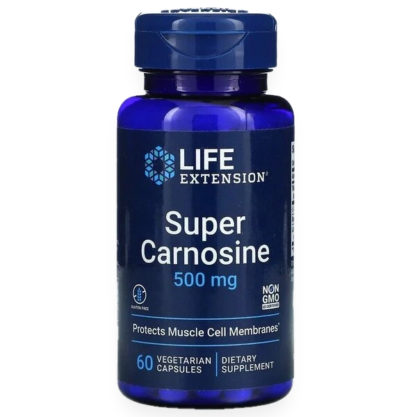 Super Carnosine, 500mg - 60 vcaps