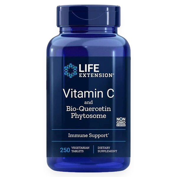 Vitamin C and Quercetin Phytosome - 250 vegetarian tabs