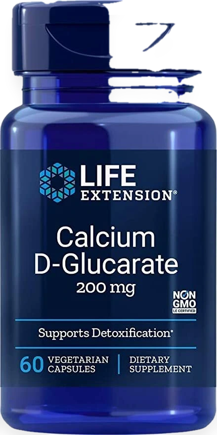 Calcium D-Glucarate, 200mg - 60 vcaps
