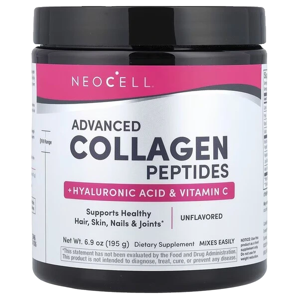 Advanced Collagen Peptides with Vitamin C & Hyaluronic Acid - 195 grams