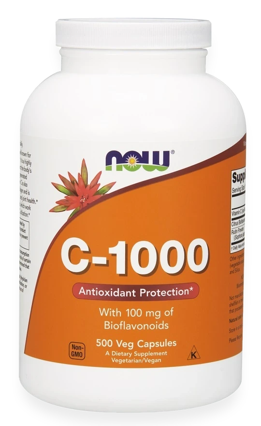 Vitamin C-1000 with 100mg Bioflavonoids - 500 vcaps