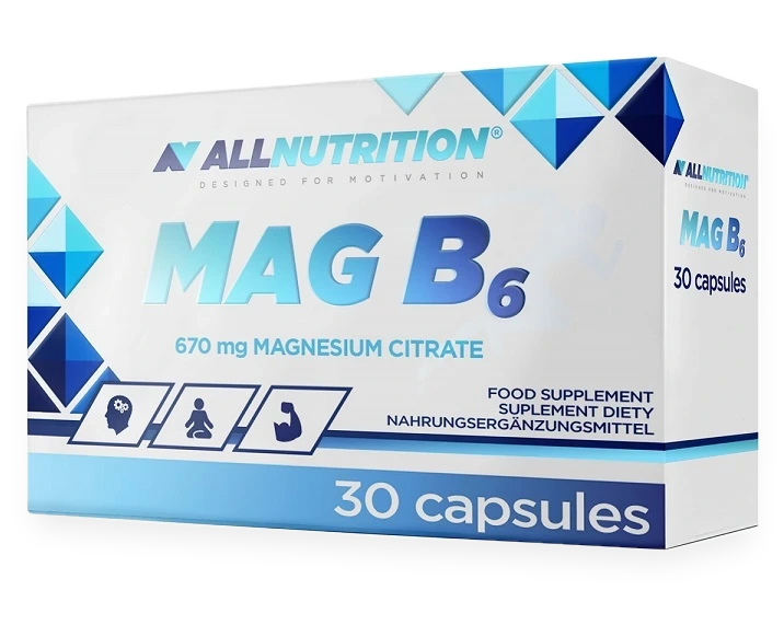 MAG B6, 670mg - 30 caps