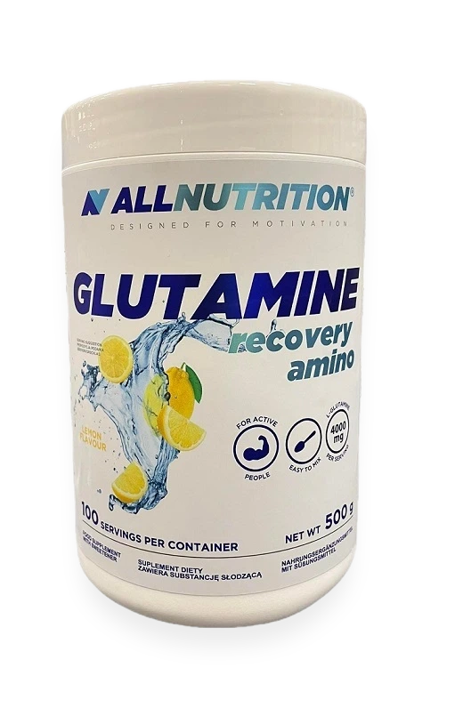 Glutamine Recovery Amino, Lemon - 500 grams