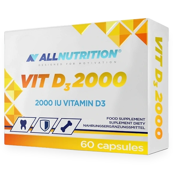 Vit D3 2000, 2000 IU - 60 caps