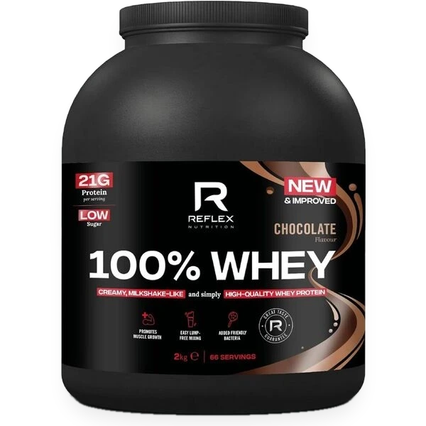 100% Whey, Chocolate - 2000 grams