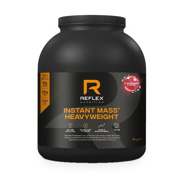 Instant Mass Heavyweight, Strawberries & Cream - 2000 grams