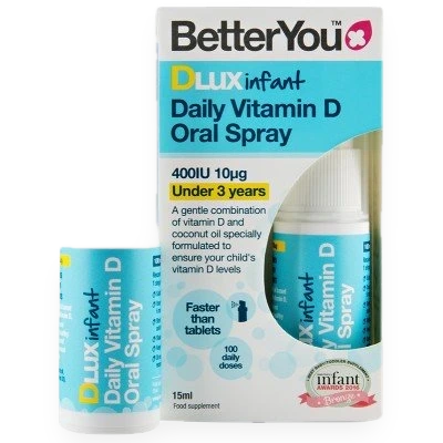 DLux Infant Daily Vitamin D Oral Spray - 15 ml.