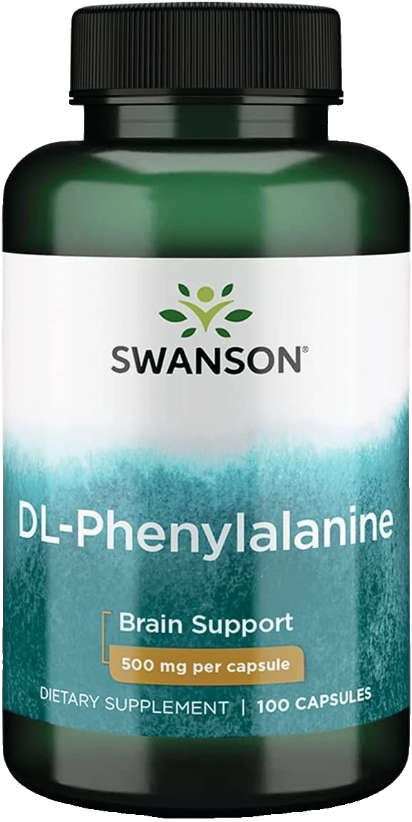 DL-Phenylalanine, 500mg - 100 caps