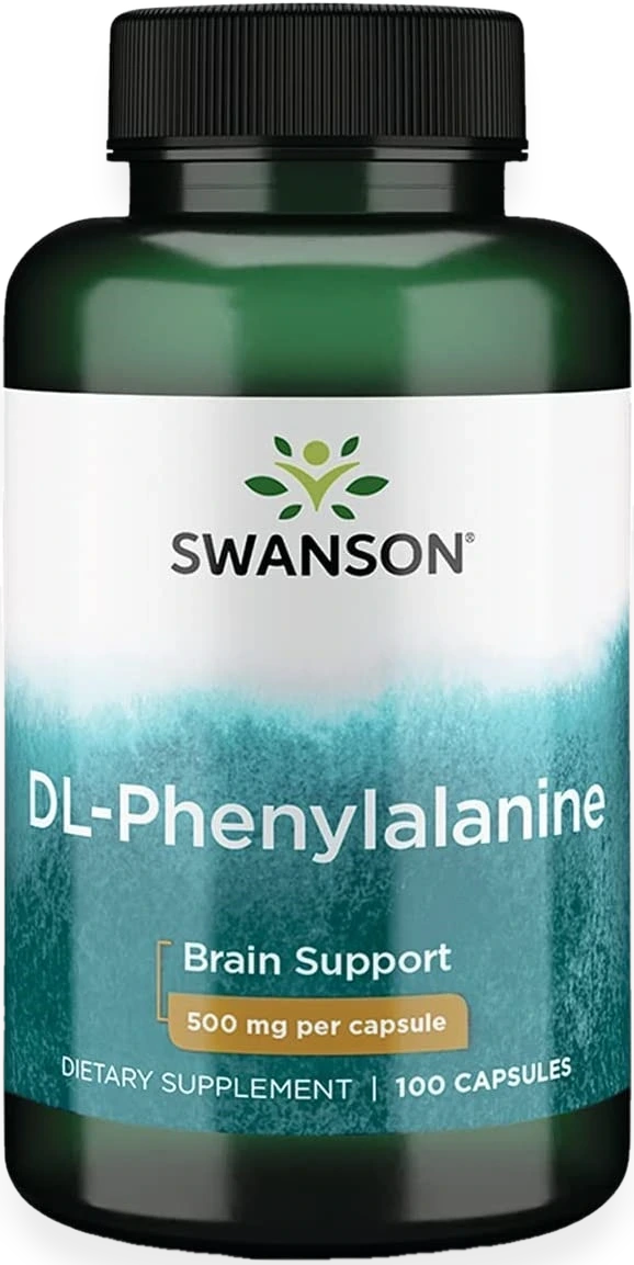 DL-Phenylalanine, 500mg - 100 caps