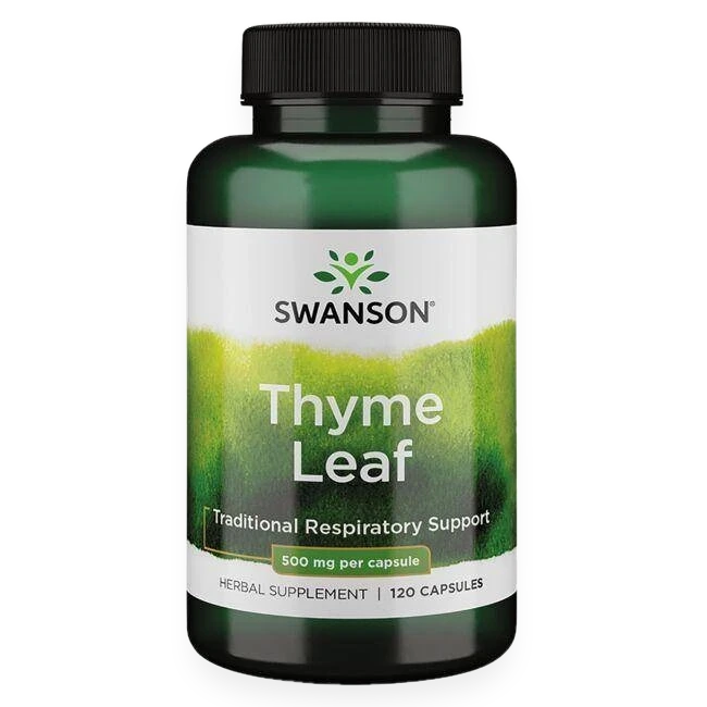 Thyme Leaf, 500mg - 120 caps