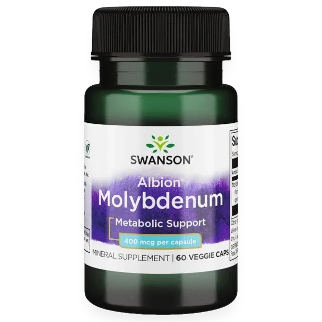 Albion Molybdenum, 400mcg - 60 vcaps