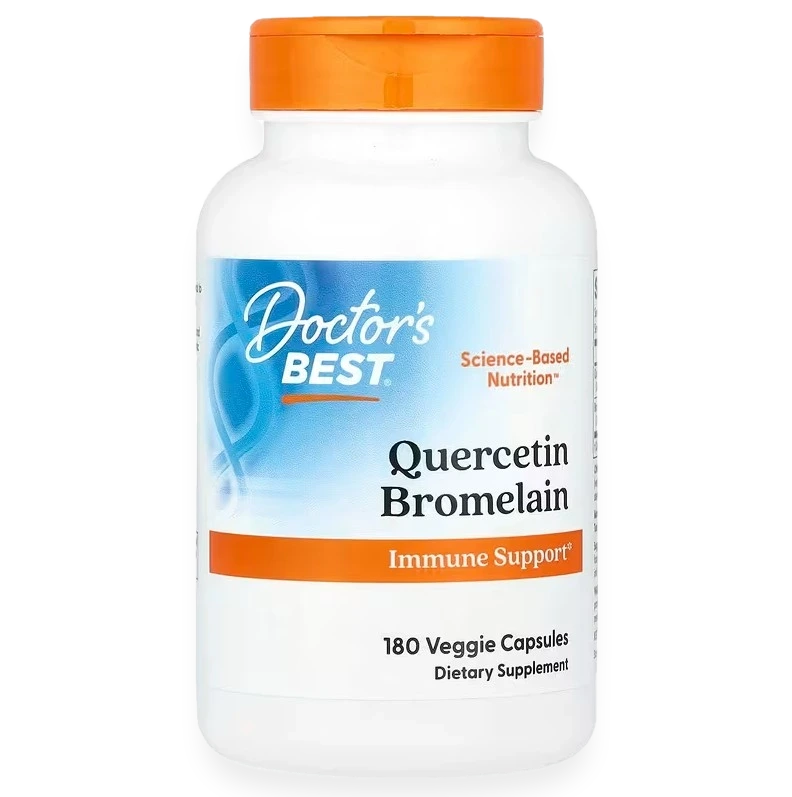 Quercetin Bromelain - 180 vcaps