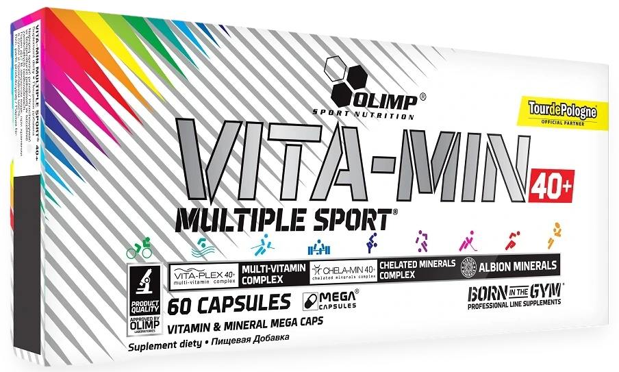 Vita-Min Multiple Sport 40+ - 60 caps