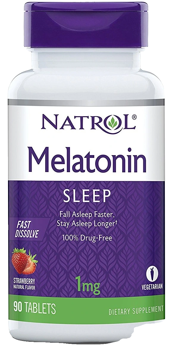 Melatonin Fast Dissolve, 1mg - 90 tablets