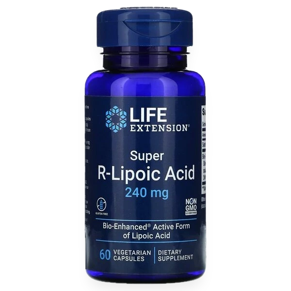 Super R-Lipoic Acid, 240mg - 60 vcaps