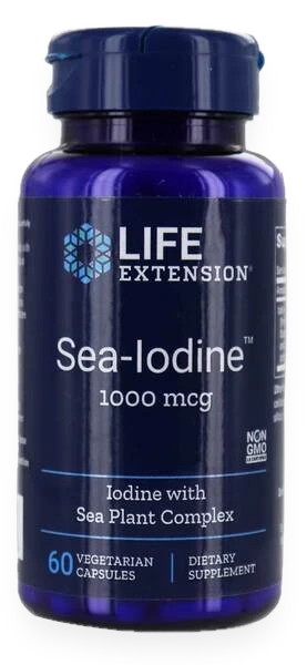 Sea Iodine, 1000mcg - 60 vcaps