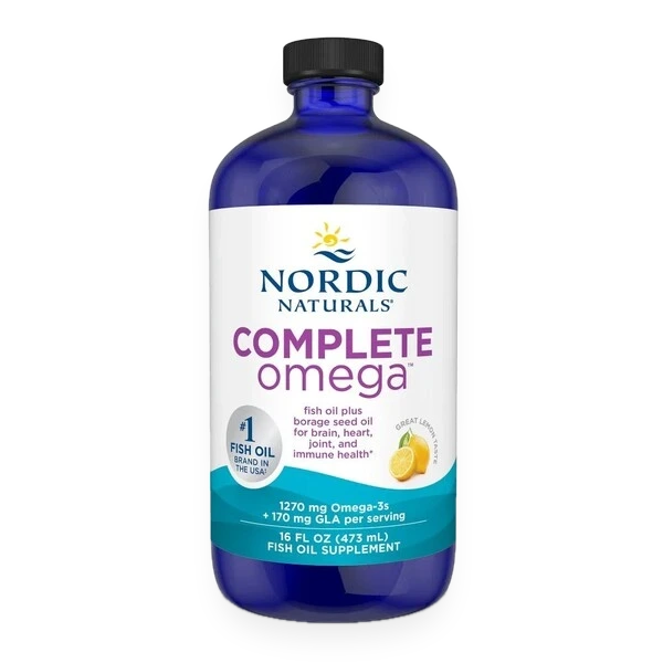Complete Omega, 1270mg Lemon - 473 ml.