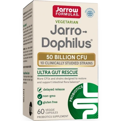 Jarro-Dophilus Ultra Gut Rescue, 50 Billion CFU - 60 vcaps