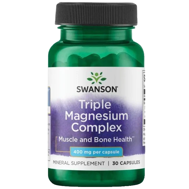 Triple Magnesium Complex, 400mg - 30 caps