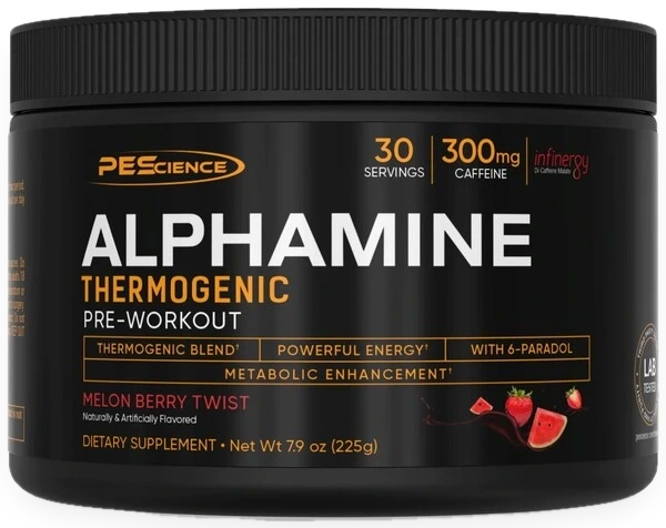 Alphamine, Melon Berry Twist - 225 grams