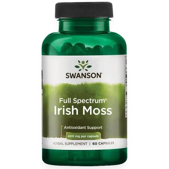Full Spectrum Irish Moss, 400mg - 60 caps