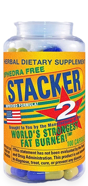 Stacker 2 Ephedra Free - 100 caps