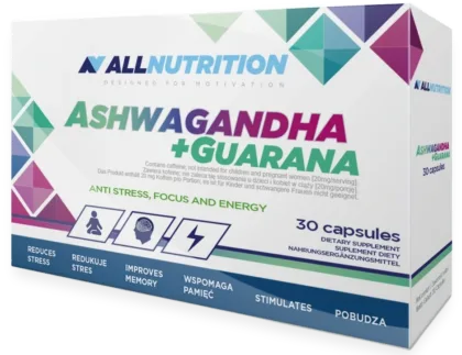 Ashwagandha + Guarana - 30 caps