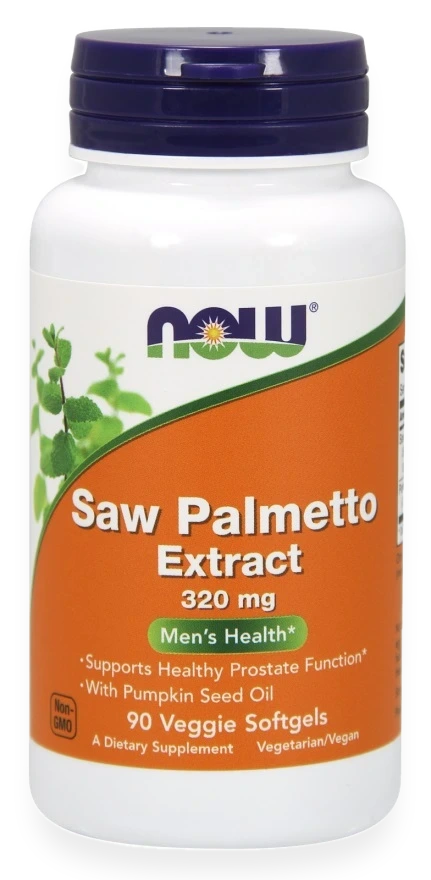 Saw Palmetto Extract with Pumpkin Seed Oil, 320mg - 90 veggie softgels