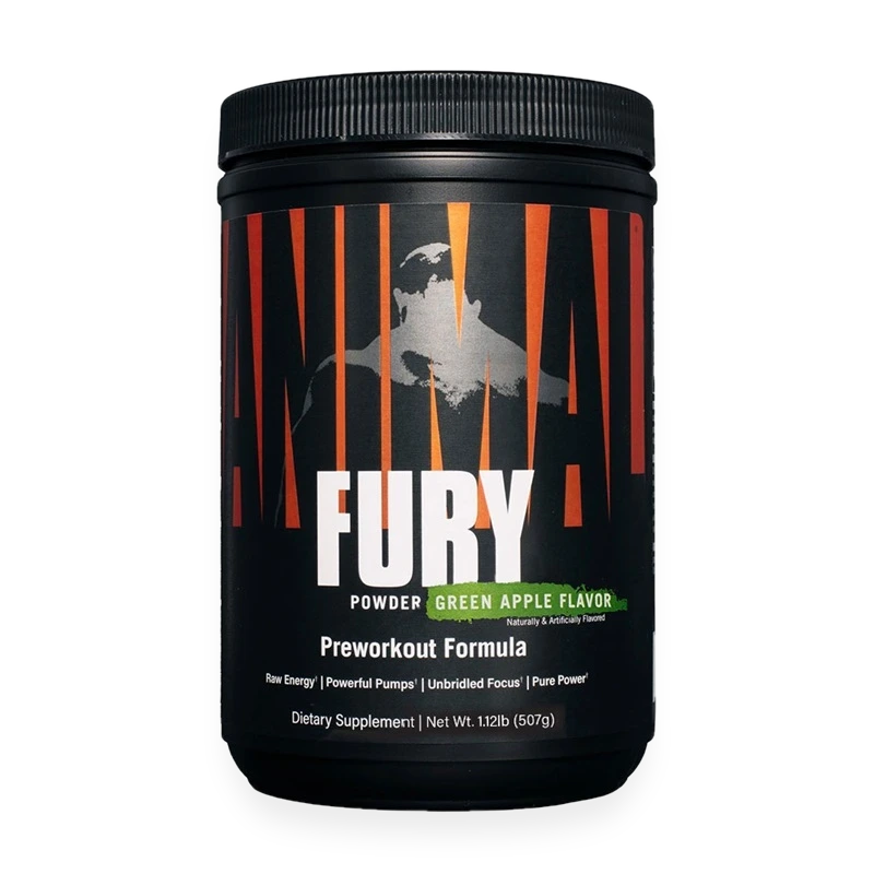 Animal Fury, Green Apple - 507 grams