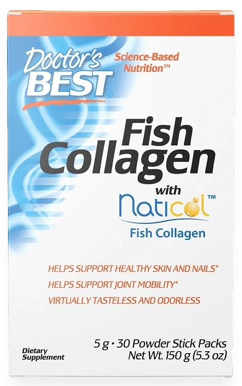Fish Collagen with Naticol Fish Collagen - 30 stick packs