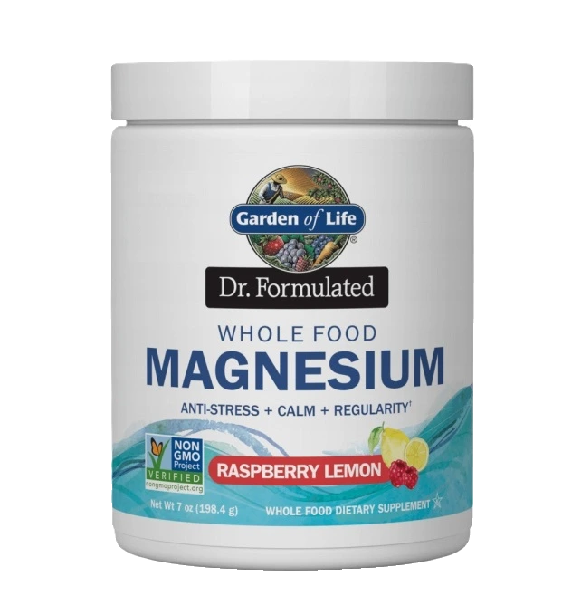 Dr. Formulated Whole Food Magnesium, Raspberry Lemon - 198 grams