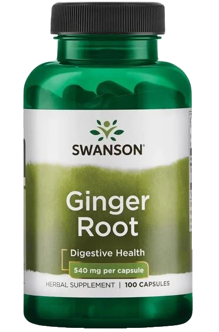 Ginger Root, 540mg - 100 caps