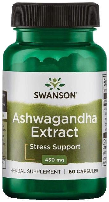 Ashwagandha Extract, 450mg - 60 caps