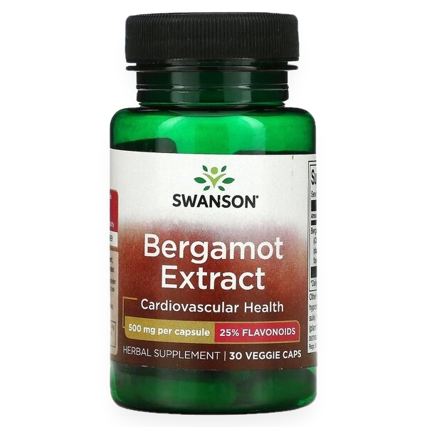 Bergamot Extract, 500mg - 30 vcaps