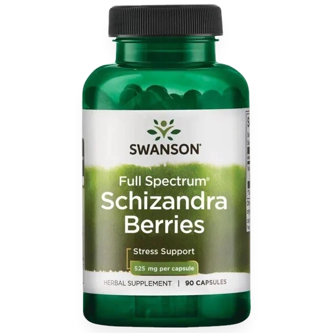 Full Spectrum Schizandra Berries, 525mg - 90 caps