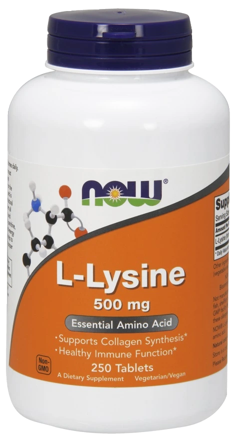 L-Lysine, 1000mg - 250 tablets