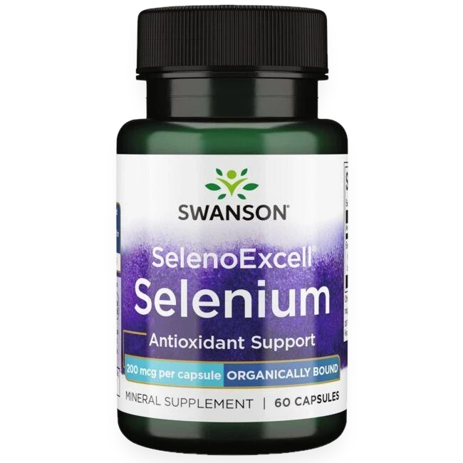 SelenoExcell Selenium, 200mcg - 60 caps