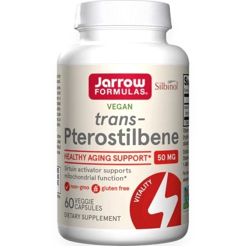 trans-Pterostilbene, 50mg - 60 vcaps