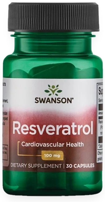 Resveratrol, 100mg - 30 caps
