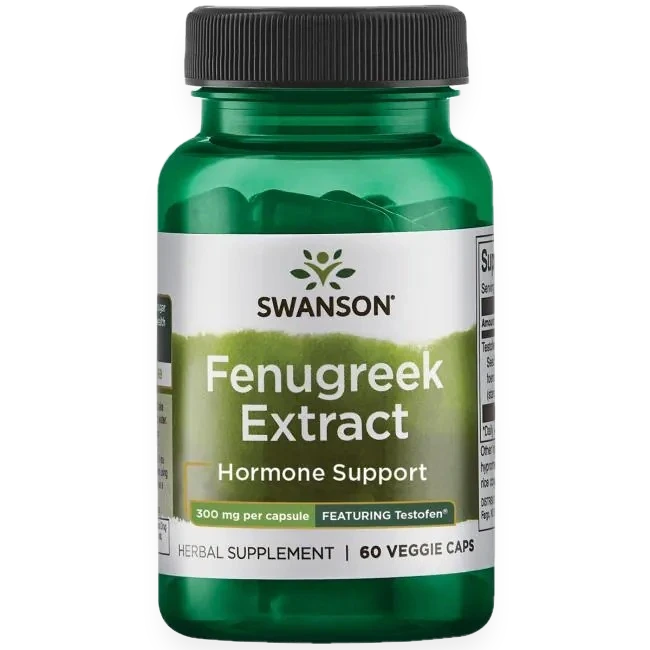 Fenugreek Extract, 300mg - 60 vcaps