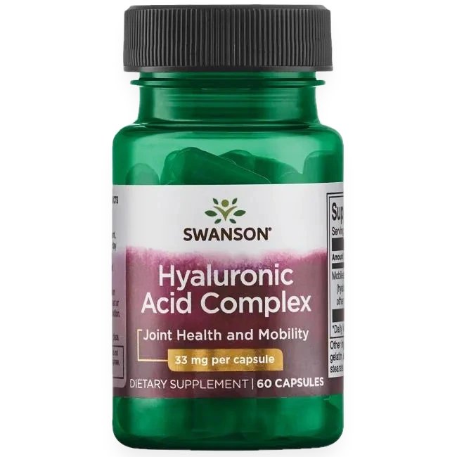 Hyaluronic Acid Complex, 33mg - 60 caps