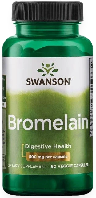 Bromelain, 500mg - 60 vcaps