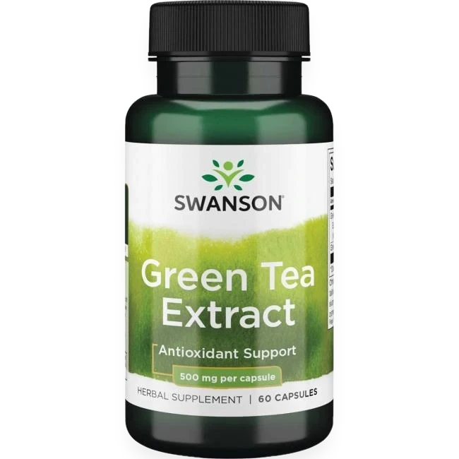 Green Tea Extract, 500mg - 60 caps