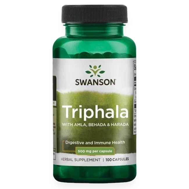 Triphala, 500mg - 100 caps