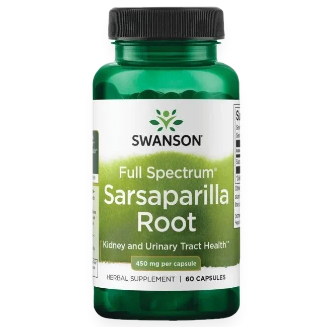Full Spectrum Sarsaparilla Root, 450mg - 60 caps