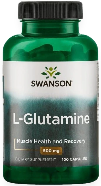 L-Glutamine, 500mg - 100 caps