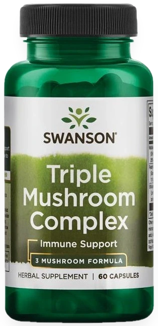 Triple Mushroom Standardized Complex - 60 caps
