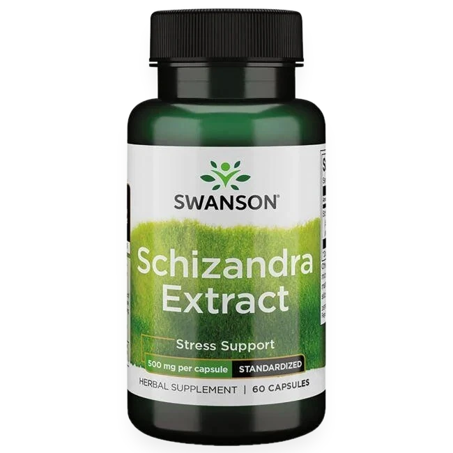 Schizandra Extract, 500mg - 60 caps