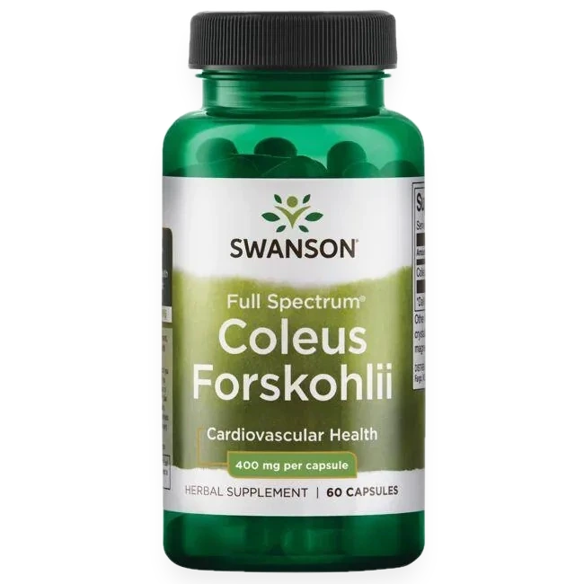 Full Spectrum Coleus Forskohlii, 400mg - 60 caps