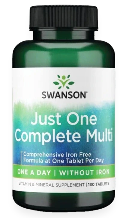 Just One Complete Multi without Iron - 130 tablets